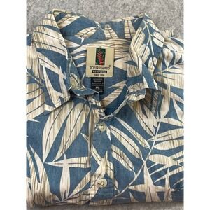 Tori‎ Richard Honolulu Short Sleeve Button Up Hawaiian Shirt Men's 2XL**VINTAGE
